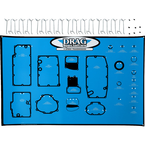 Drag Specialties Gasket Board - 6 Speed Drag Specialties Gasket Board - 6 Speed