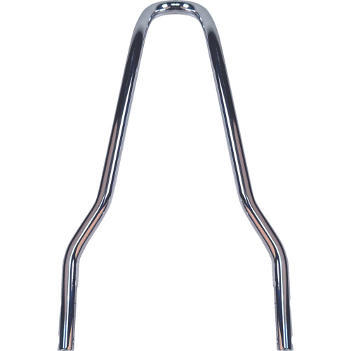 Drag Specialties Round Tapered Sissy Bar - Black - 11.49"H X 8.25"W