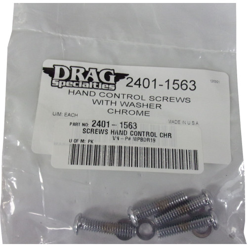 Drag Specialties Screws Hand Control Chr