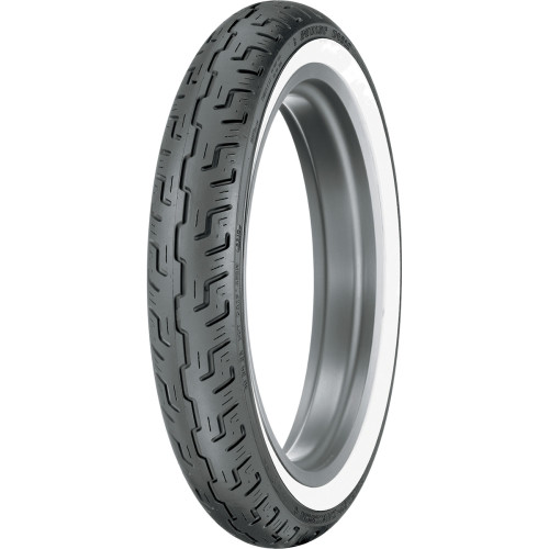 Dunlop Tire - D401 - Front - 100/90-19 - Wide Whitewall - 57H 45064215 Dunlop Tire - D401 - Front - 100/90-19 - Wide Whitewall - 57H 45064215