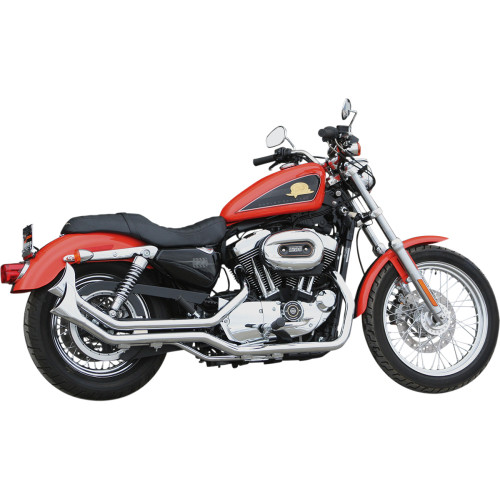 Paughco Side By Side Upsweep Exhaust System - Chrome 7193Sbs Paughco Side By Side Upsweep Exhaust System - Chrome 7193Sbs