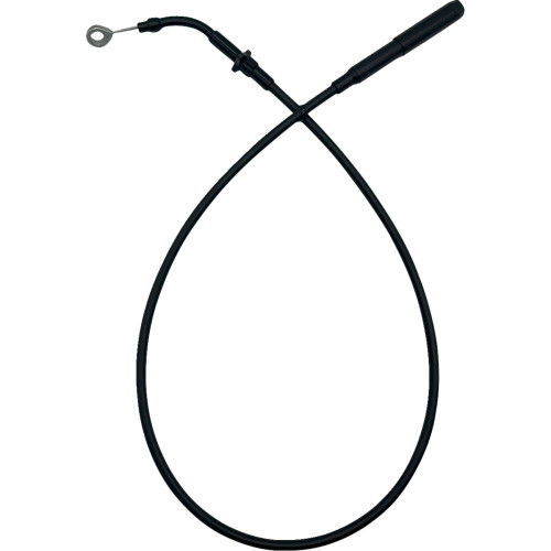 Ez Install Upper Clutch Cable - Fltr/Flhx '21-'23 - +8" - Black 118008-B