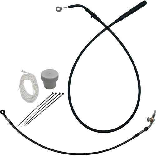Fat Baggers Inc. 119914-B Ez Install Kt H-Bar Plus 4" Fltr Models 21-23 Blk