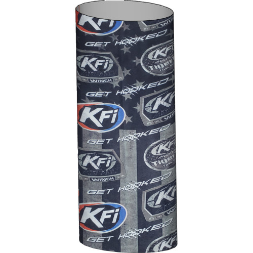 Face Mask With Kfi Logos - Black Fm-Blk