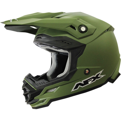 Afx Fx-19R Helmet - Matte Olive - Medium 0110-7041