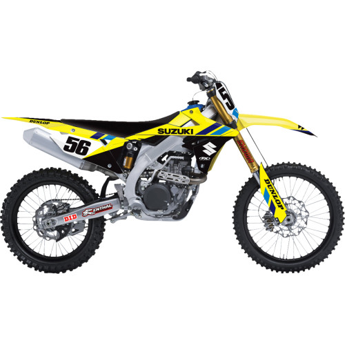 Factory Effex Evo 20 Graphic Kit - Suzuki - Rm-Z 250/450 27-02432 Factory Effex Evo 20 Graphic Kit - Suzuki - Rm-Z 250/450 27-02432