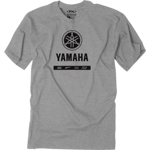 Factory Effex Yamaha Alpha T-Shirt - Heather Gray - Xl 27-87236