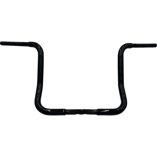 Fat Baggers Inc. 943014-B H-Bar Rnd Top Blk 1.25" 14" Flhx,Se
