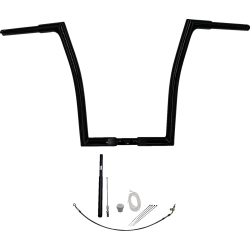 Fat Baggers Inc. Handlebar Kit - Flat Top - 16" - Black 719916-B Fat Baggers Inc. Handlebar Kit - Flat Top - 16" - Black 719916-B