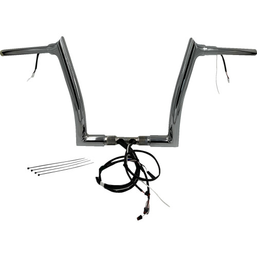 Fat Baggers Inc. Handlebar Kit - Pointed Top - 12" - Chrome 802312 Fat Baggers Inc. Handlebar Kit - Pointed Top - 12" - Chrome 802312