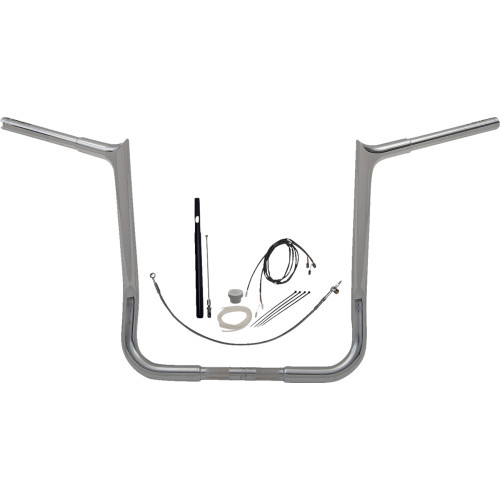 Fat Baggers Inc. Handlebar Kit - Pointed Top - 16" - Chrome 919016 Fat Baggers Inc. Handlebar Kit - Pointed Top - 16" - Chrome 919016