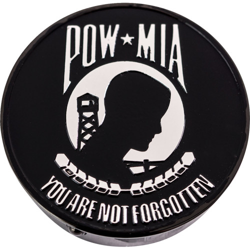 Figurati Designs Swing Arm Covers - Pow Mia - Custom - Black Fd55-Pow-Blk