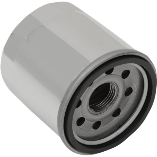 Drag Specialties Oil Filter - Chrome - Indian