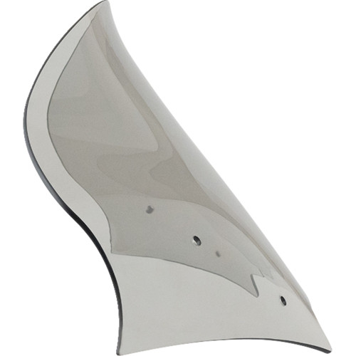 Flare Windshield - 13-1/2" - Tinted - Fltr Kww-01-0704-T