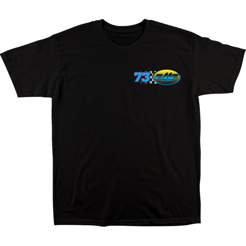 Fmf Exhaust 500 T-Shirt - Black - Large Sp24118907Blklg