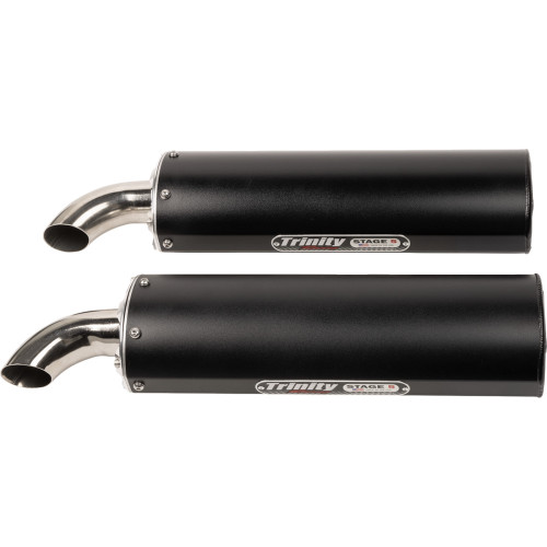 Full Dual Exhaust System - Black - Rzr Xp 1000 Tr-4190D-Bk Full Dual Exhaust System - Black - Rzr Xp 1000 Tr-4190D-Bk
