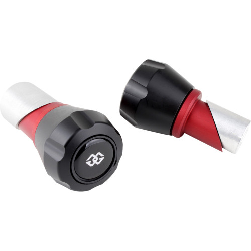 Gilles Tooling Front Axle Protector - Black/Red - Aprilia Gta-F-A01-Br