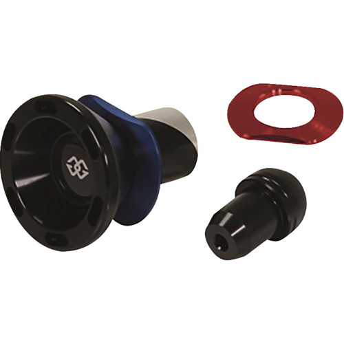 Gilles Tooling Front Axle Protector - Black/Red - Bmw Gta-F-B1M0