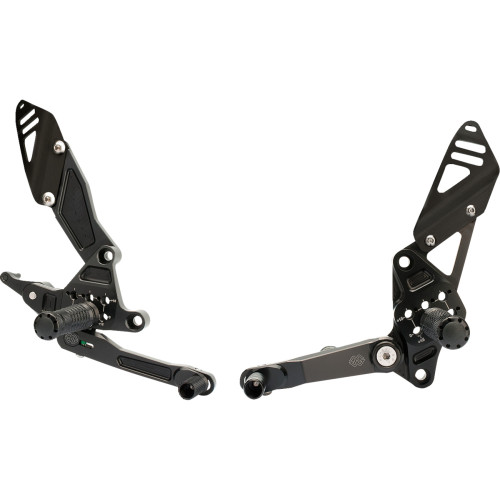 Gilles Tooling Fxr Footrest - Black Fxr-Y03-B Gilles Tooling Fxr Footrest - Black Fxr-Y03-B