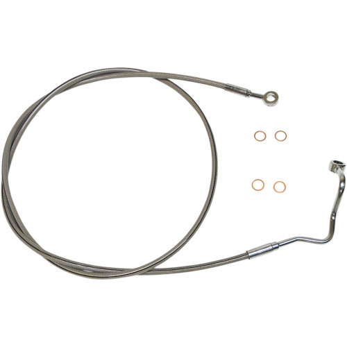 Magnum Shielding Brake Line - Upper - Abs - Stainless Steel Ssc1415-69 Magnum Shielding Brake Line - Upper - Abs - Stainless Steel Ssc1415-69