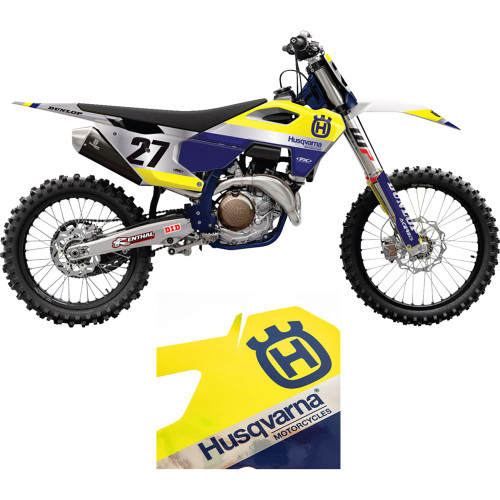 Graphic Kit - Chrome Series - Husqvarna 27-03602 Graphic Kit - Chrome Series - Husqvarna 27-03602