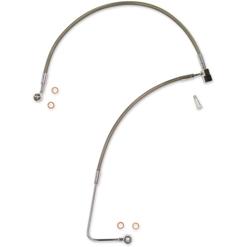 Magnum Shielding Brake Line - Xr - Lower - Stainless Steel Ssc1101-00 Magnum Shielding Brake Line - Xr - Lower - Stainless Steel Ssc1101-00