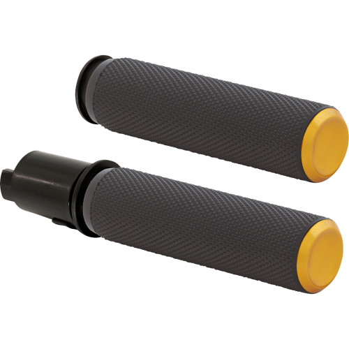 Grips - Knurled - Tbw - Gold 500-054