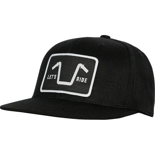 Handlebar Society Flexfit Flatbrim Hat - Black - Large/Xl Abbhandlebar05H12Bkl