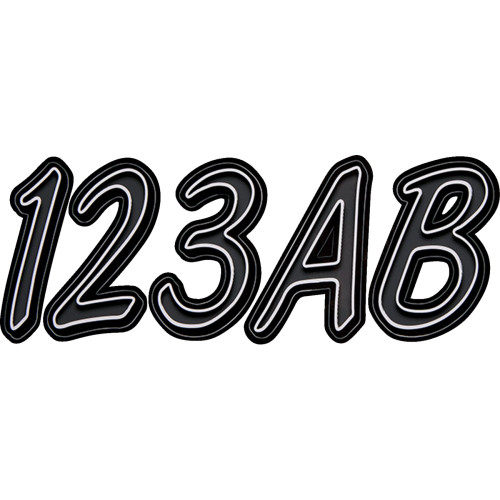 Hardline Sticker Kit 400 - Gray/Black Dgbkg400 Hardline Sticker Kit 400 - Gray/Black Dgbkg400