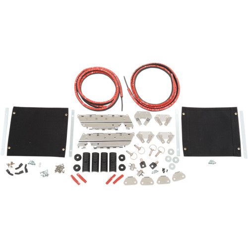 Drag Specialties Saddlebag Hardware With Tether Drag Specialties Saddlebag Hardware With Tether