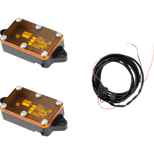 Heretic 70019 Rock Light Kit Amb 2Pk