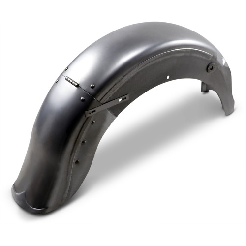 Drag Specialties Hinged Read Fender - Raw - Steel Drag Specialties Hinged Read Fender - Raw - Steel
