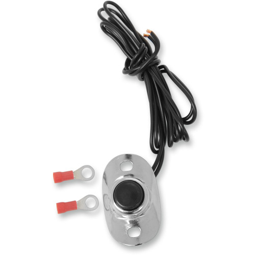 Drag Specialties Starter/Horn Button - Chrome Drag Specialties Starter/Horn Button - Chrome