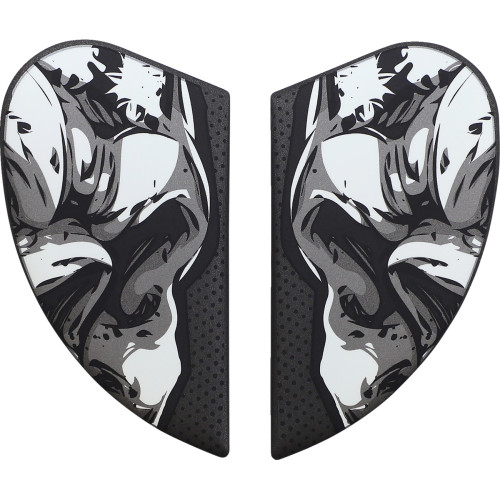 Icon Airform Side Plates - Death Or Glory - Black