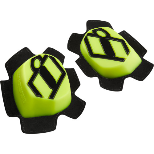 Icon Cloverleaf 2 Knee Pucks - Hi-Vis