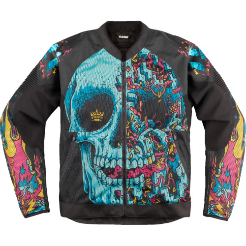 Icon Overlord3 Mesh Munchies Jacket - Teal - Large Icon Overlord3 Mesh Munchies Jacket - Teal - Large