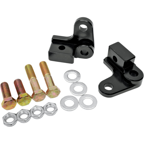 La Choppers Rear Lowering Kit - Black Powder Coated - Lowers 1" - Rear Lowering Kit - L'89-'99 Xl La-7500-03 La Choppers Rear Lowering Kit - Black Powder Coated - Lowers 1" - Rear Lowering Kit - L'89-'99 Xl La-7500-03