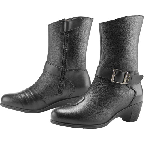 Icon Women'S Tuscadero Boots - Black - Us 9