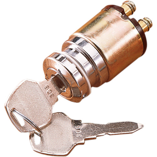 Drag Specialties Chrome Ignition Switch - F/H-D