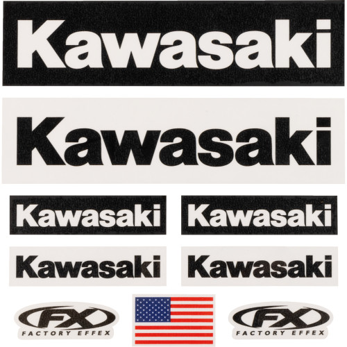 Jersey Iron-On Kit - Kawasaki 28-82100