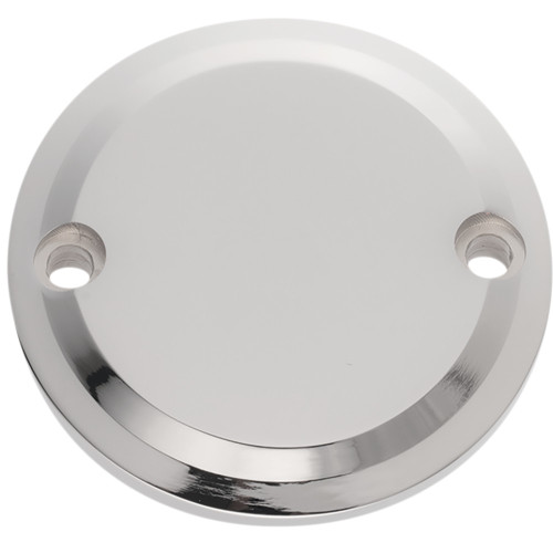 Joker Machine Timing Cover - Smooth - Chrome - M8 02-971-3