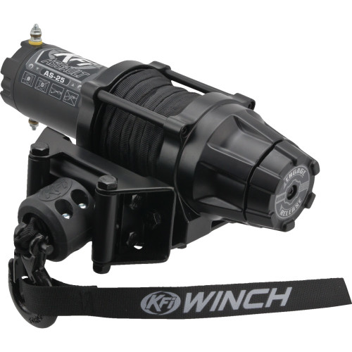 Kfi Products As-25 Assault Winch - 2500 Lb - Synthetic Cable As-25 Kfi Products As-25 Assault Winch - 2500 Lb - Synthetic Cable As-25