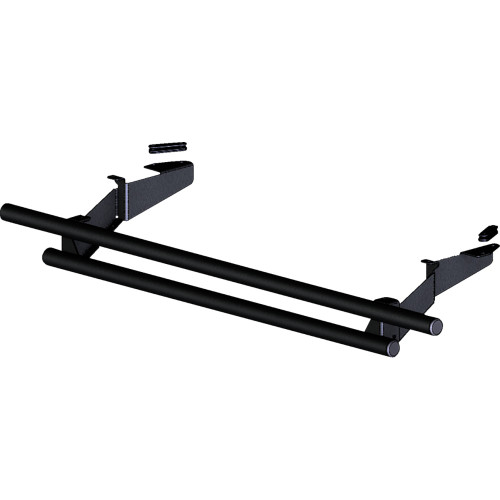 Kfi Products Rear Bumper - Black - Honda 101595 Kfi Products Rear Bumper - Black - Honda 101595