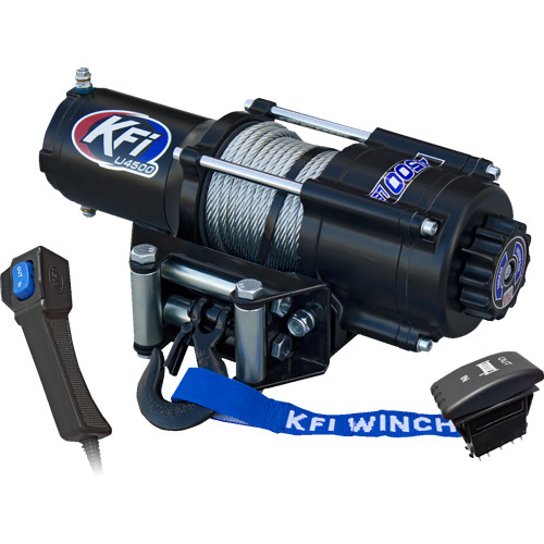 Kfi Products U45-R2 Winch - 4500 Lb - Steel Cable U45-R2 Kfi Products U45-R2 Winch - 4500 Lb - Steel Cable U45-R2
