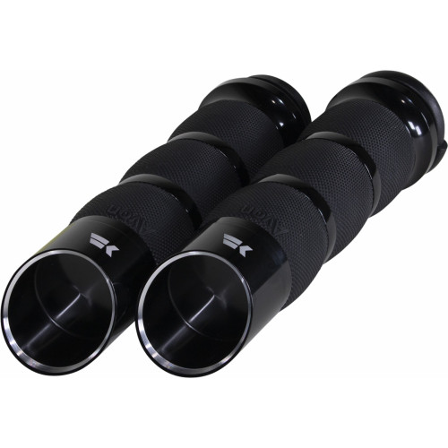 Khrome Werks Edge Grips - Air Cushion - Tbw - Black 500150 Khrome Werks Edge Grips - Air Cushion - Tbw - Black 500150