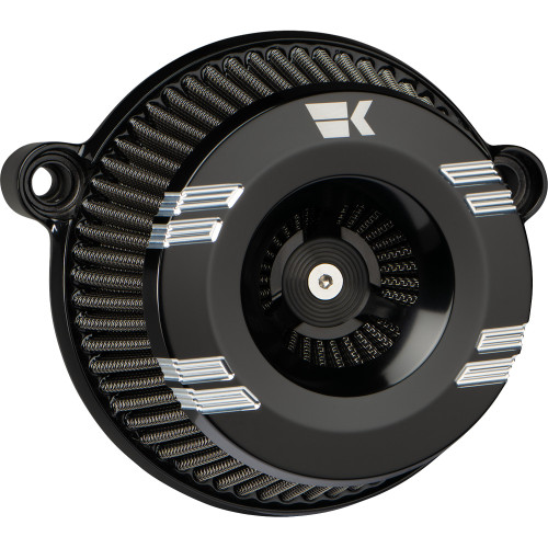 Khrome Werks Instigator Air Cleaner - Klassic - Black - M8 250100 Khrome Werks Instigator Air Cleaner - Klassic - Black - M8 250100
