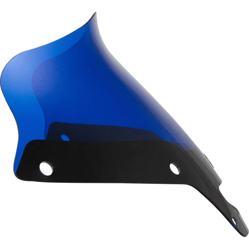 Klock Werks Kolor Flare Sport Windshield - 6" - Blue - Fxlrst Kww-02-0626 Klock Werks Kolor Flare Sport Windshield - 6" - Blue - Fxlrst Kww-02-0626