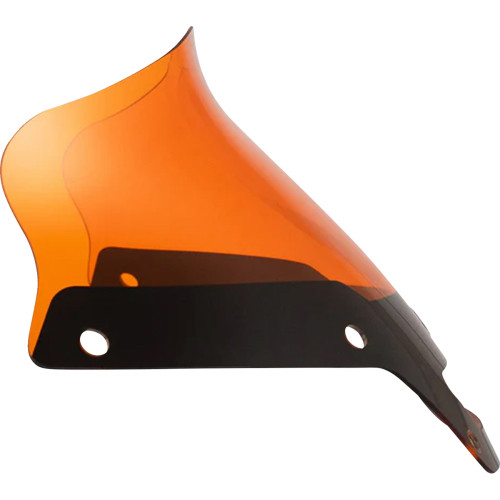 Klock Werks Kolor Flare Sport Windshield - 6" - Orange - Fxlrst Kww-02-0623 Klock Werks Kolor Flare Sport Windshield - 6" - Orange - Fxlrst Kww-02-0623