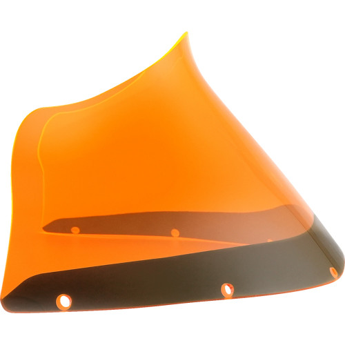 Klock Werks Kolor Flare Windshield - 9" - Orange Ice - Fxrp Kww-02-0608 Klock Werks Kolor Flare Windshield - 9" - Orange Ice - Fxrp Kww-02-0608