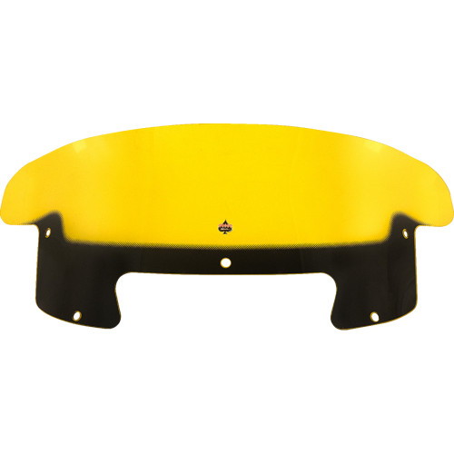 Kolor Flare Windshield - 8" - Yellow - Indian Kww-04-0629 Kolor Flare Windshield - 8" - Yellow - Indian Kww-04-0629